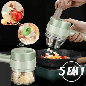 TurboMix - Processador de Alimentos  5 em 1 + BRINDE EXCLUSIVO - Loja Relâmpago 