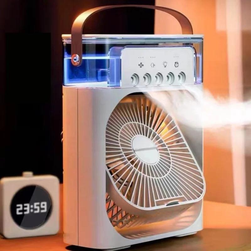 Ventilador com Umidificador de Ar Portátil - Loja Relâmpago 
