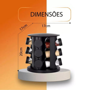 Porta temperos e Condimentos BellaHouse - Loja Relâmpago 