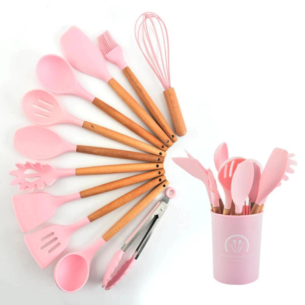 Kit Talheres de Silicone Giullia C/12 Peças - Loja Relâmpago 