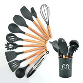 Kit Talheres de Silicone Giullia C/12 Peças - Loja Relâmpago 