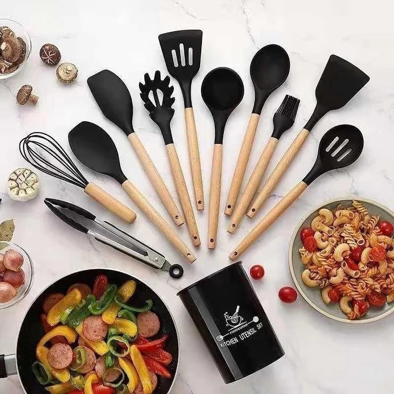 Kit Talheres de Silicone Giullia C/12 Peças - Loja Relâmpago 